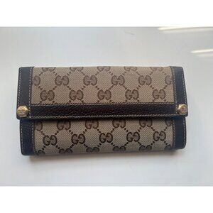 Gucci GG Double-Sided Long Wallet - Canvas & Leather